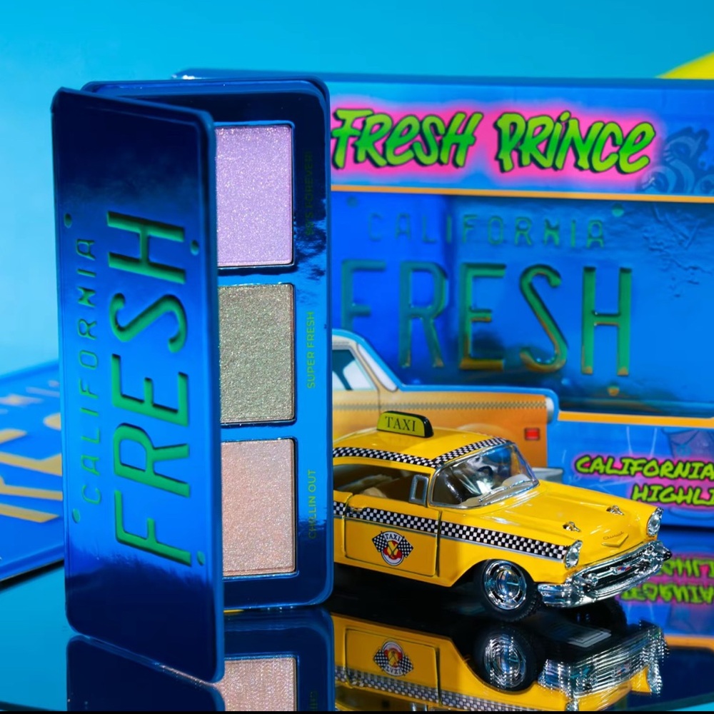 NIB Fresh Prince x Glamite Highlighter Trio - Luminous Shades for all Skintones!
